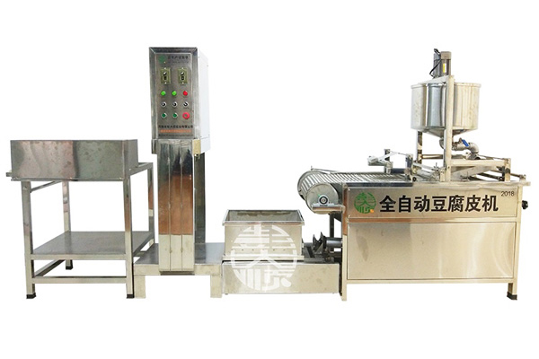 全自動(dòng)千張機(jī)，也是成為全自動(dòng)豆腐皮機(jī)